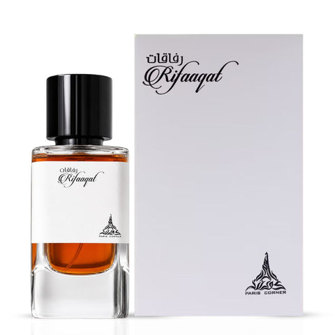 Hawas for Men 100ml (3.4 oz) by Rasasi & Rifaaqat 80ml (2.7 oz) by Paris Corner Eau de Parfum Sprays (Bundle)