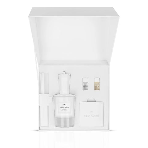 Prodigy Extrait de Parfum by Mind Games, 100ml EDP bottle with elegant packaging and stylish design.