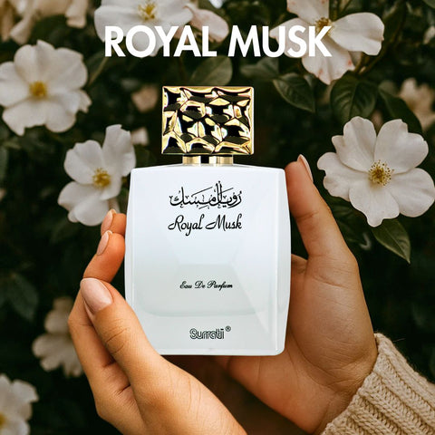 Royal Musk EDP 100ML (3.4 OZ) by SURRATI, Exotic Fragrances for Men & Women. - Intense Oud
