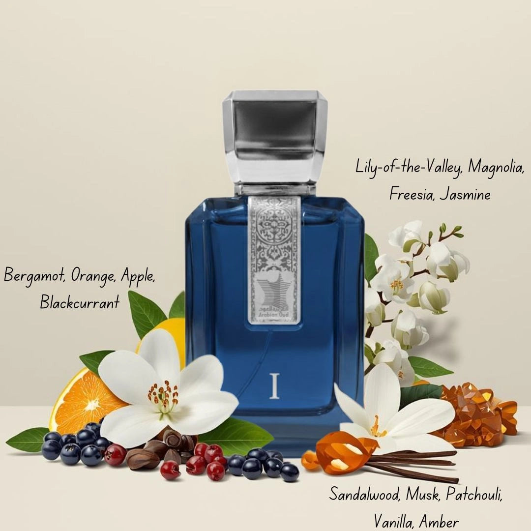 Al Arabiya Blue Collection 5 Piece Gift Set by Arabian Oud - Intense Oud