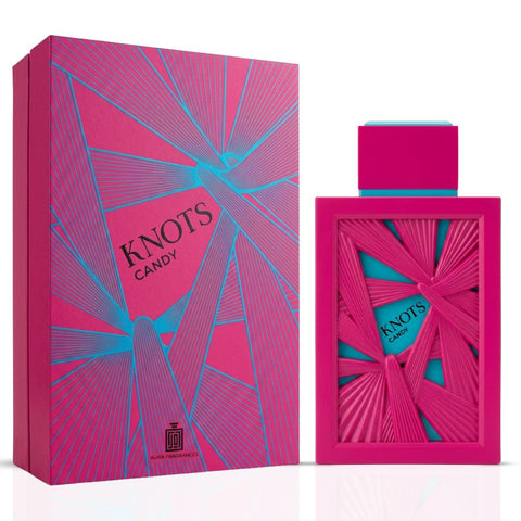 Knots Love & Knots Candy Eau de Parfum Sprays 100ml (3.4 oz) by Aura by Aura (Bundle)