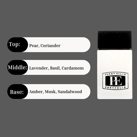 Portfolio For Men Cologne EDT 5ML (0.17 OZ) by Perry Ellis | Long Lasting & Luxurious, Fragrance Miniatures. - Intense Oud