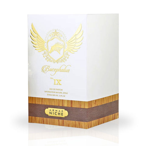 Bucephalus IX EDP Spray 100ML (3.4 OZ) By Armaf | Long Lasting, Luxurious, Signature Unisex Fragrances. - Intense Oud