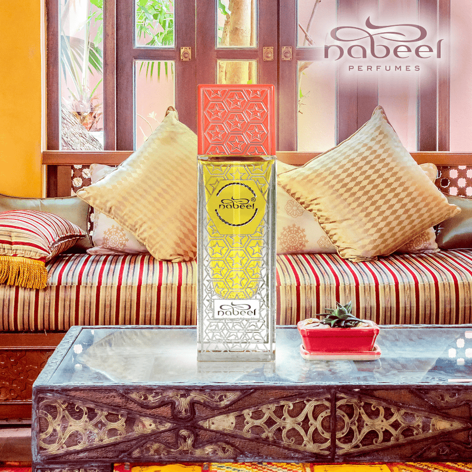 Nabeel Perfume Oil CPO 12ml with velvet pouch, concentrated perfume oil in a small glass bottle by Nabeel Perfumes.