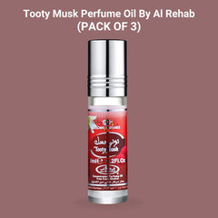 Tooty Musk 6ml (0.2 OZ) Perfume Oil By Al Rehab (PACK OF 3) - Intense Oud