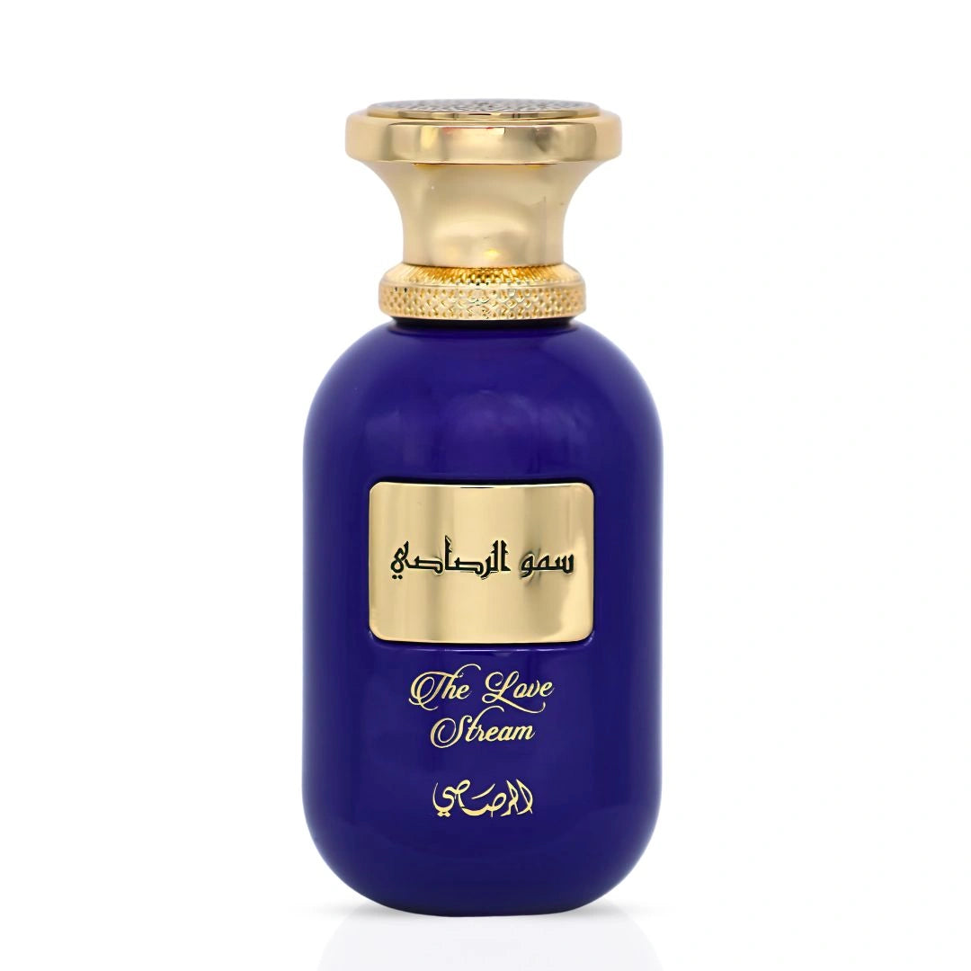 Somow Al Rasasi The Love Stream Eau de Parfum Spray 100ml (3.4 oz) by Rasasi | An Elegant Stream of Luminous Citrus & Romantic Florals - Intense Oud