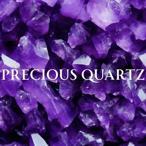 Precious Quartz Eau de Parfum spray by Rimal Collection, featuring a sleek 100ml bottle with elegant design.