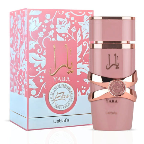 Pink Blush Shams Al Emarat Khususi by Ard Al Zaafaran & Yara Elixir by Lattafa Eau de Parfum Spray 100ml (3.4 oz) (Bundle)