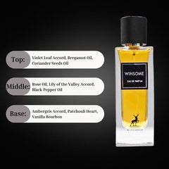 Winsome EDP Spray 90ML (3.04 OZ) by Maison Alhambra | Long Lasting, Woody, Floral, Sweet Fragrance. (Formerly: The Tux) - Intense Oud