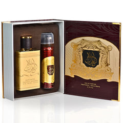 Ahlam Al Arab EDP Spray 80ML (2.72 OZ) With DEO By Ard Al Zaafaran | Long Lasting, Luxurious, Captivating Fragrance. - Intense Oud