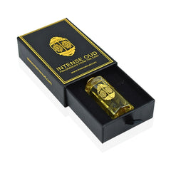 Santal Wood Perfume Oil 12ML (0.40 OZ) With Black Gift Box By Intense Oud | Rich Sandalwood, Vetiver & Luxurious Oud. - Intense Oud