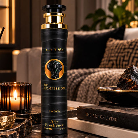 His Confession Air Freshener 300ml (10.1 oz) by Lattafa