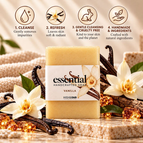 Vanilla Handmade Soap 150 gms by Intense Oud
