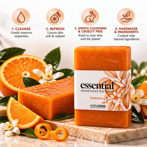Naranji Handmade Soap 150 gms by Intense Oud