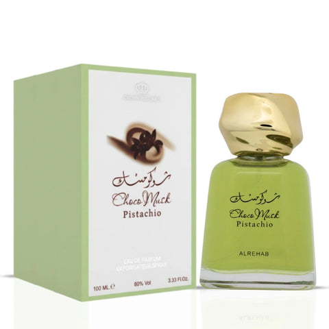 Choco Musk, Choco Musk Pistachio & Choco Musk Marshmallow Eau de Parfum Sprays 100ml (3.4 oz) by Al Rehab (Bundle) - Intense Oud