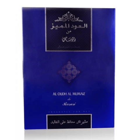 Al Oudh Al Mumaiz for Men EDP-35ml by Rasasi - Intense oud