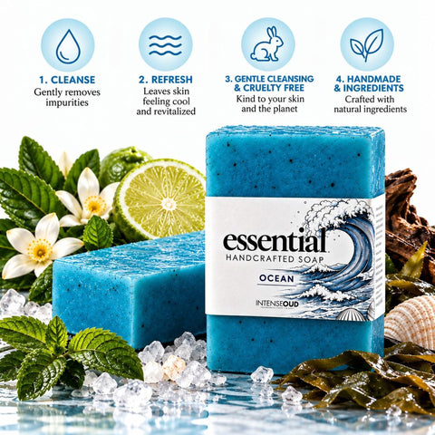 Ocean Handmade Soap 150 gms by Intense Oud