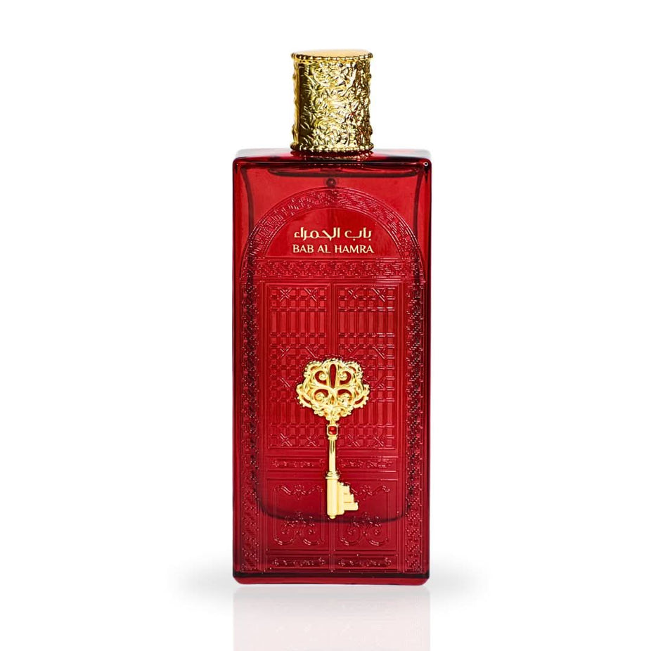 Ard Al Zaafaran Bab Al Hamra EDP spray 100ML, a vibrant and timeless Eau De Parfum bottle with elegant packaging.
