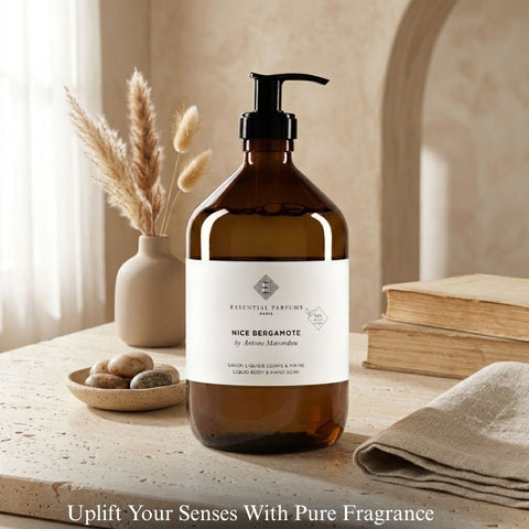 Nice Bergamote by Antoine Maisondieu Body & Hand Soap 500ml (16.09 oz) by Essential Parfums