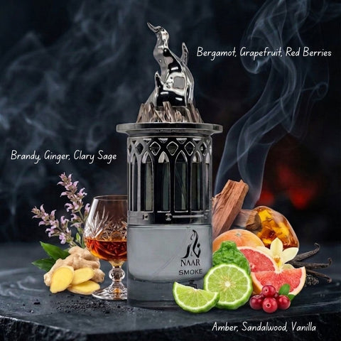 NAAR Blaze, Cozy, Smoke & Ember Eau de Parfum Sprays 100ml (3.4 oz) by Aura by Aura (Collection)