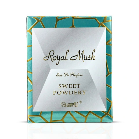 Royal Musk Sweet Powdery EDP 100ML (3.4 OZ) by SURRATI, Exotic Fragrances for Men & Women. - Intense Oud