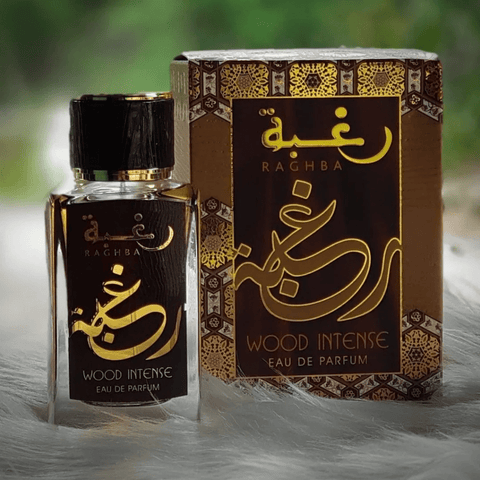 Raghba Woody Intense EDP - 100ML (3.4oz) by Lattafa - Intense oud