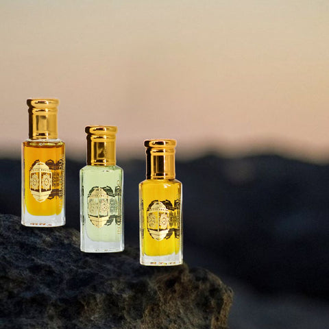 Chant 5, Lady Mile, Fawaken For Women Perfume Oils 12ML (0.40 OZ) With Black Gift Box By Intense Oud. (VALUE PACK) - Intense Oud