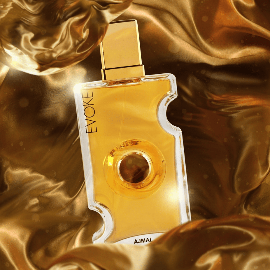 Evoke for Women Eau De Parfum by Ajmal, 75 ML bottle with elegant floral-inspired fragrance design.