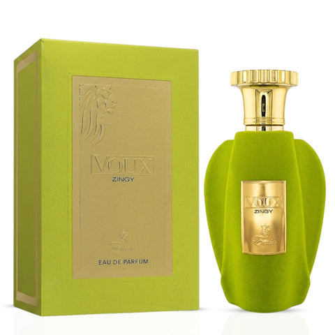 Voux Alma Verde & Voux Zingy Eau de Parfum Spray 100ml (3.4 oz) by Paris Corner (Bundle)