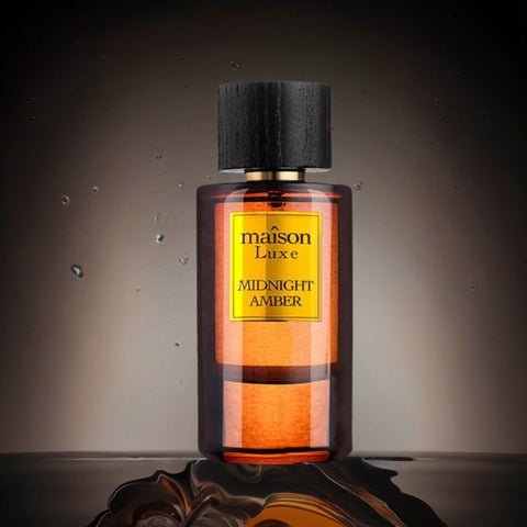 Maison Luxe Elixir & Maison Luxe Midnight Amber - EDP Sprays 110ML (3.8 OZ) By Hamidi | Long Lasting & Luxurious Scents. (LUXE BUNDLE) - Intense Oud