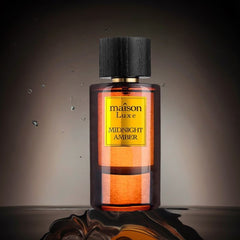 Maison Luxe Elixir & Maison Luxe Midnight Amber - EDP Sprays 110ML (3.8 OZ) By Hamidi | Long Lasting & Luxurious Scents. (LUXE BUNDLE) - Intense Oud