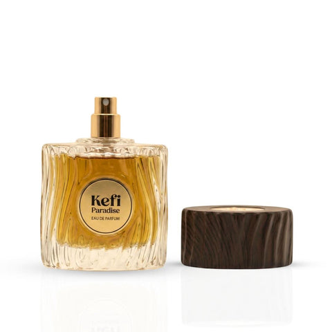 AUCTION Kefi Paradise Eau de Parfum Spray 100ml (3.4 oz) by Elite Risala (Velvet Pouch)