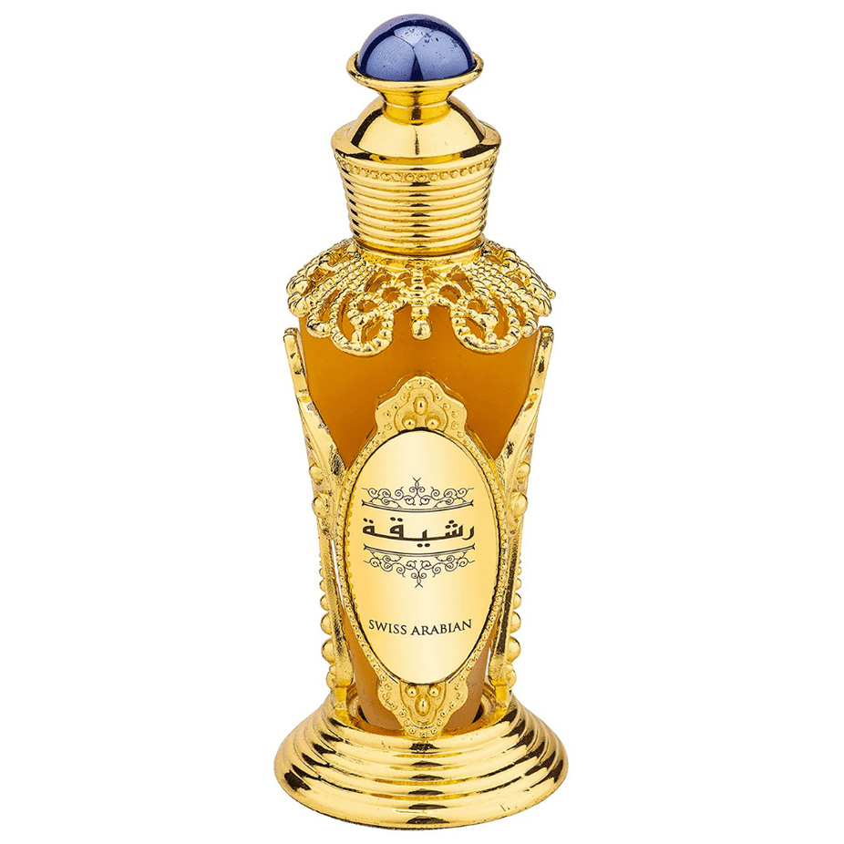 Swiss Arabian Rasheeqa Women’s EDP perfume bottle, 50ml (1.7 oz), elegant packaging for women’s Eau De Parfum fragrance.