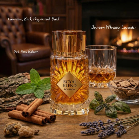 Royal Blend Bourbon Extrait de Parfum Spray 100ml (3.4 oz) by French Avenue