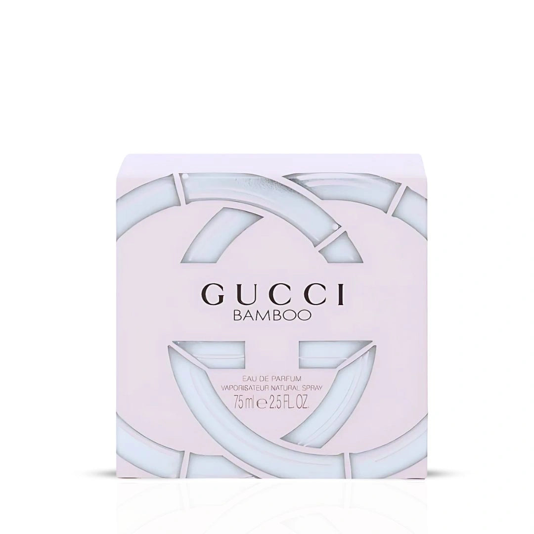 Gucci Bamboo for Women Eau de Parfum Spray 75ml (2.5 oz) | Bergamot’s Light, Lily’s Poise & Vanilla’s Embrace