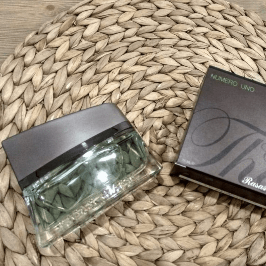 Rasasi Numero Uno for Men EDP 75ml bottle, part of Rasasi Classic Collection, featuring sleek packaging and elegant design.
