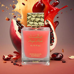 Royal Musk Pomegranate Raspberry EDP 100ML (3.4 OZ) by SURRATI, Exotic Fragrances for Men & Women. - Intense Oud