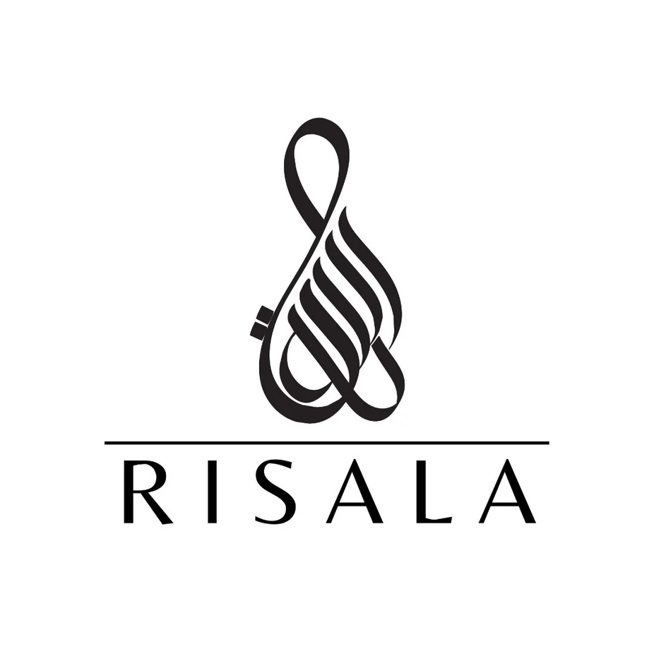 Risala Amalia perfumed body spray 200ml deodorant bottle with floral design and spray nozzle, showcasing elegant packaging.