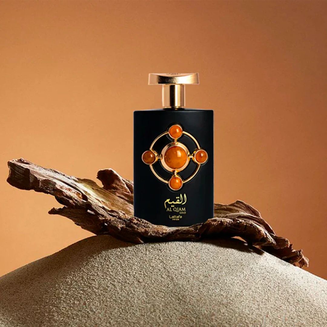 Asad & Al Qiam Gold EDP Sprays 100ML (3.4 OZ) By Lattafa | Two Distinct Scents, One Irresistible Appeal. (PIONEER BUNDLE) - Intense Oud