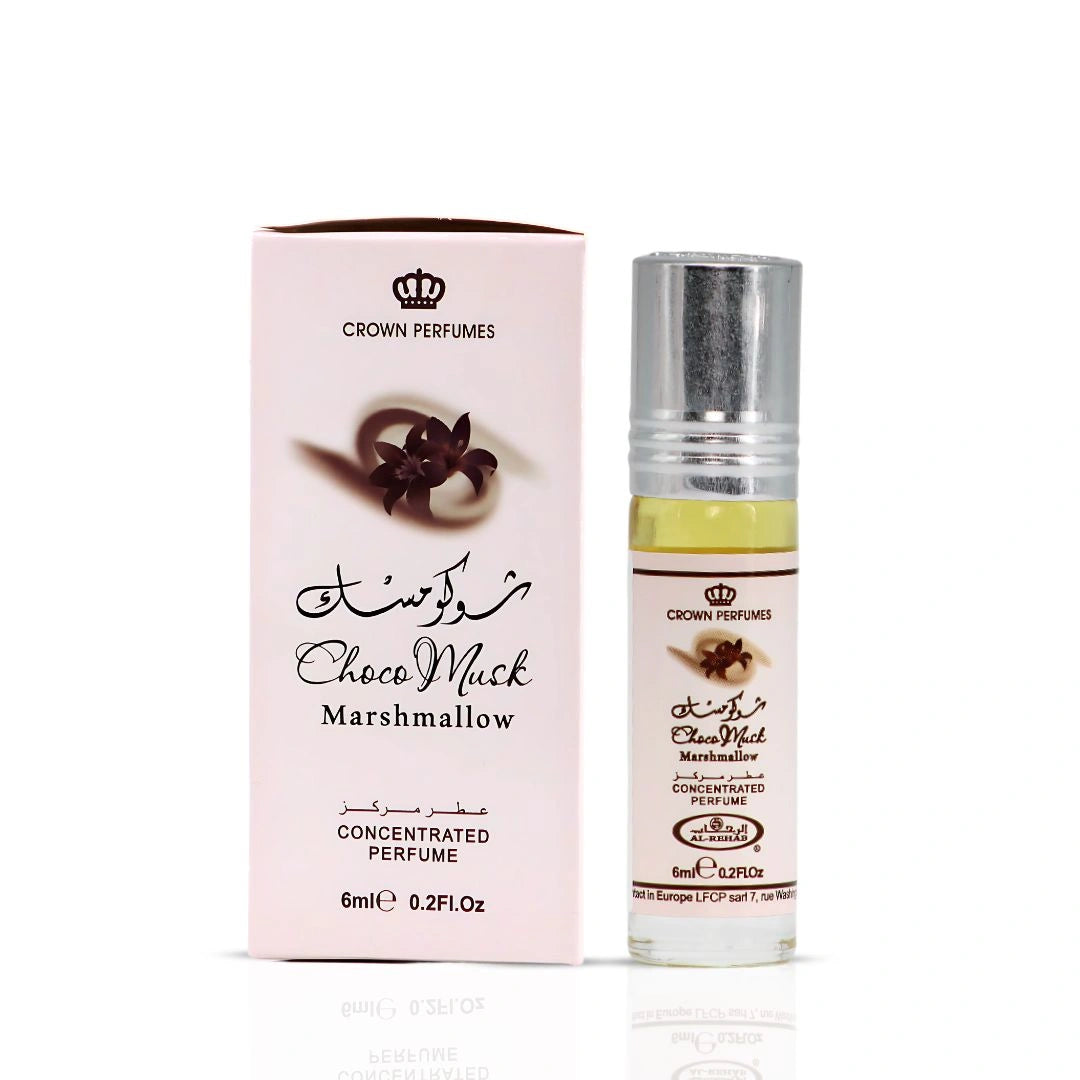 Choco Musk Marshmallow Eau de Parfum 100ml, 50ml & Perfume Oil CPO 6ml by Al Rehab (Bundle) - Intense Oud