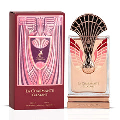 La Charmante & La Charmante Éclatant Eau de Parfum Sprays 100ml (3.4 oz) by Maison Alhambra | A Symphony of Radiant Florals & Playful Elegance (Bundle) - Intense Oud