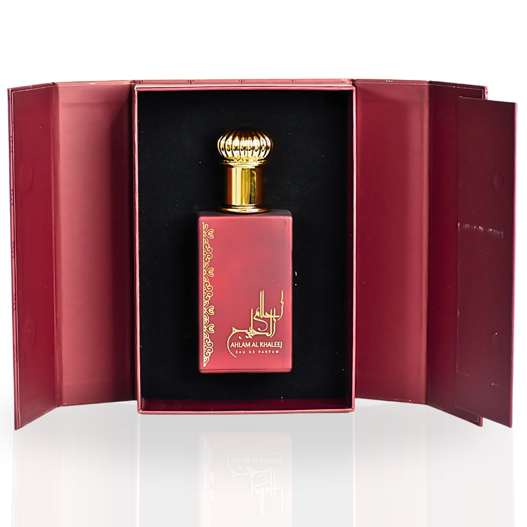 Ahlam Al Khaleej EDP Spray 80ML (2.7 OZ) By Ard Al Zaafaran | Experience The Exotic Blend Of Florals And Fresh Spices. - Intense Oud