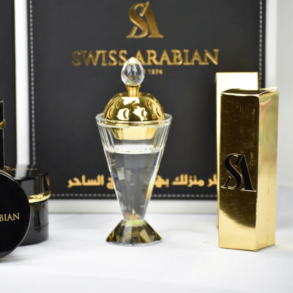 Bakhoor Mabkhara Gift Set by Swiss Arabian - Intense oud