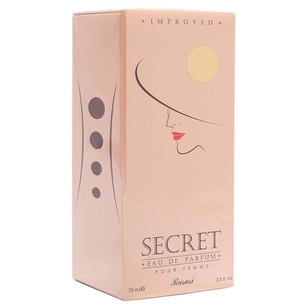Secret for Women EDP- 75 ML (2.5 oz) by Rasasi - Intense oud