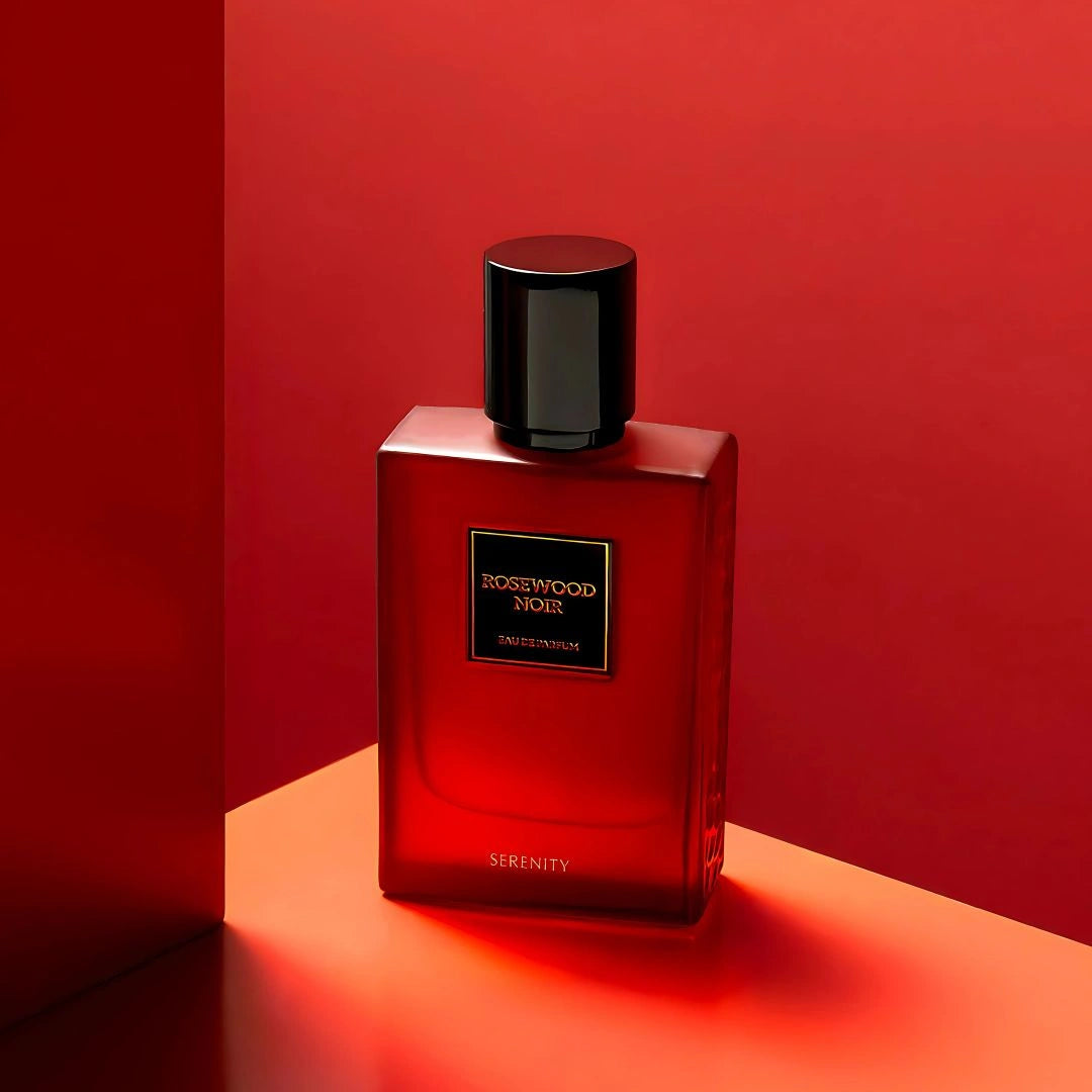 Rosewood Noir Eau de Parfum Spray 50ml (1.7 oz) by Serenity | Deep, Floral & Unforgettable - Intense Oud