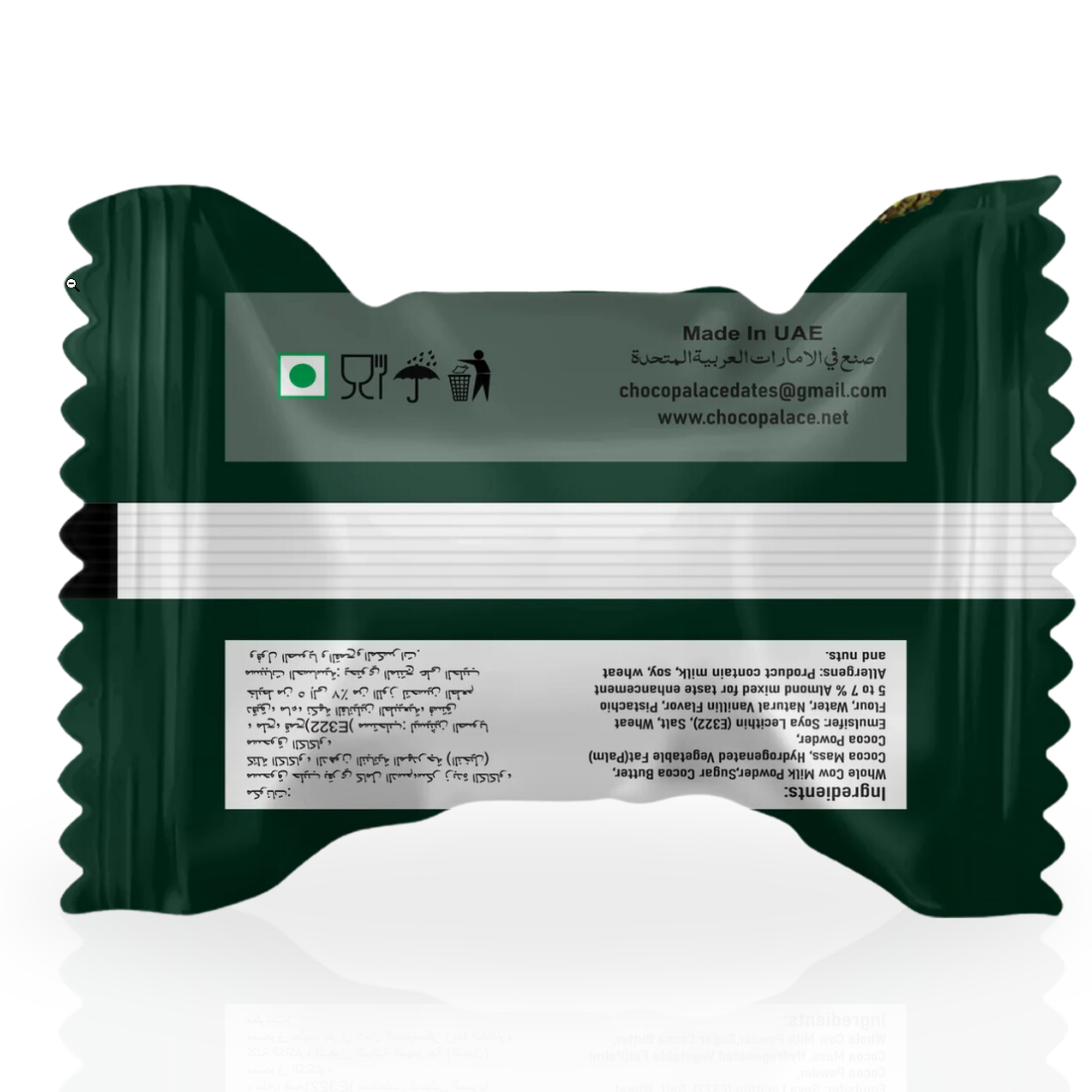 Dubai Choco-Stick Pistachio By Intense Delish | Rich Chocolate, Nutty Crunch, Pistachio Perfection. (BOX OF 6) - Intense Oud