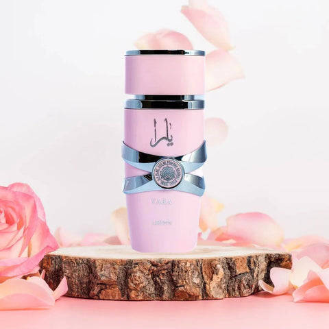 Yara & Angham Eau De Parfum Sprays 100ML (3.4 OZ) by Lattafa | Creamy Tropics Meet Spiced Elegance—A Duo of Sweet Sophistication. (Bundle) - Intense Oud