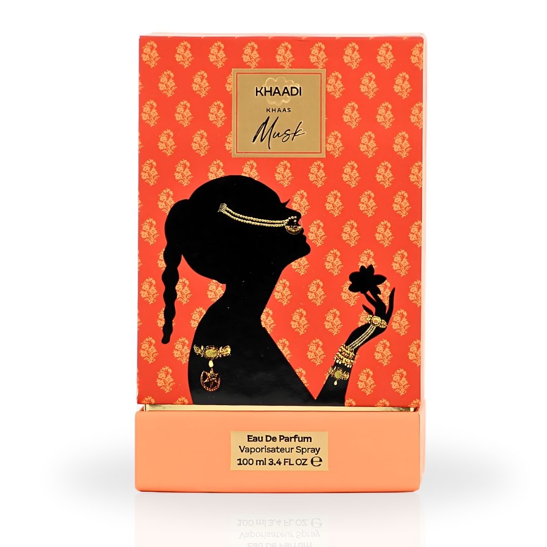 Khaas Musk EDP Spray 100ML (3.4 OZ) by Khaadi | Long Lasting, Fresh, Citrusy and Aquatic Perfumes. - Intense Oud