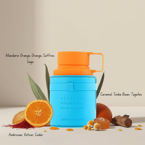 Odyssey Mandarin Sky Limited Edition Eau de Parfum Spray 100ml (3.4 oz) by Armaf (Auction) (Velvet Pouch)