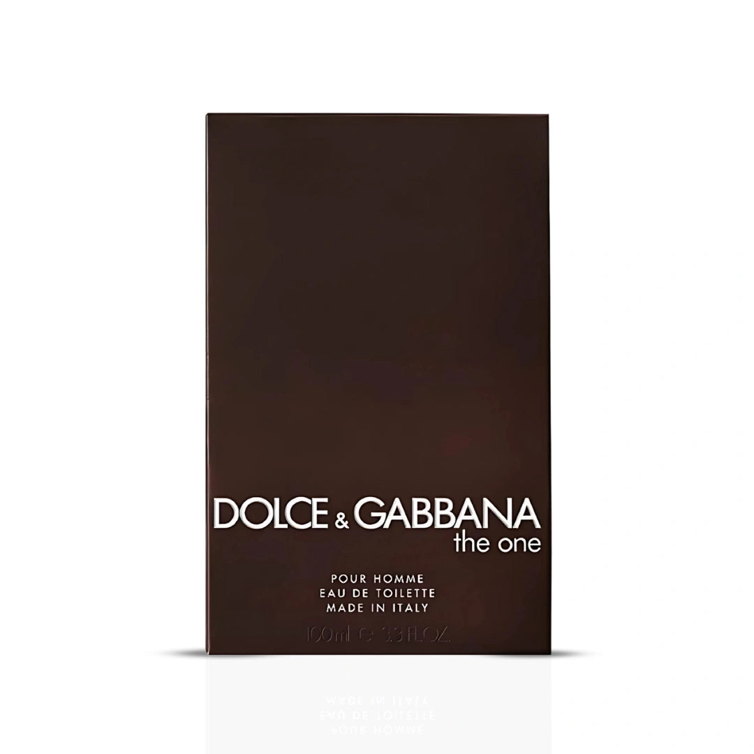 Dolce & Gabbana The One for Men Eau de Toilette Spray 100ml (3.4 oz) | Luxury in Every Note — Fresh, Spicy & Richly Masculine - Intense Oud